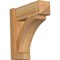 Ekena Millwork Thorton Rough Sawn Arts and Crafts Outlooker, Western Red Cedar, 6"W x 16"D x 16"H OUT06X16X16THR03RWR - alternate 1